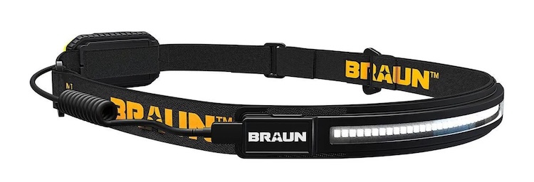 Braun Rechargeable Slim Headlamp