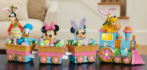 springtime Disney train set