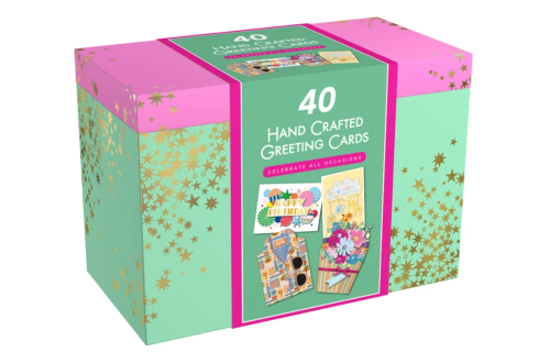 box of greeting cards