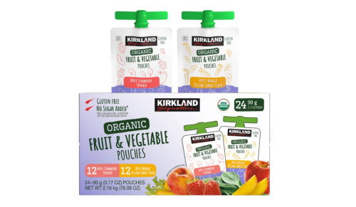 fruit and vegetable pouches