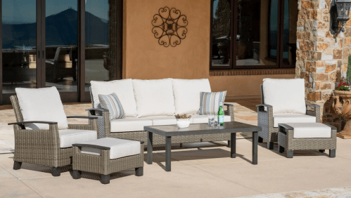 outdoor patio seating set