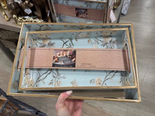 decorative trays