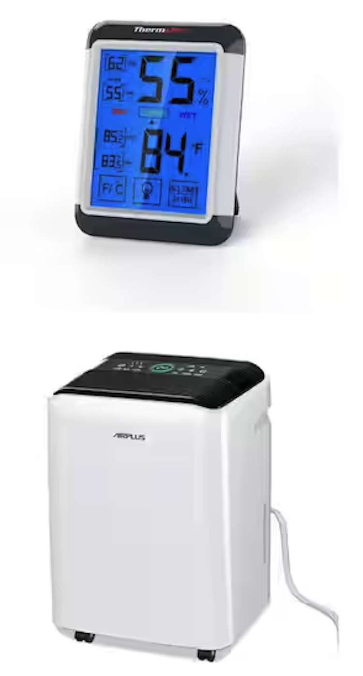 Airplus Digital Hygrometer, Thermometer, and Dehumidifier