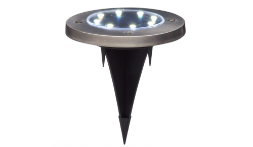 solar-powered pathway lights