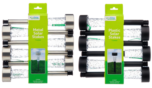 solar powered pathway lights