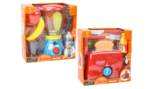 Light-Up Food Appliance Toy Sets