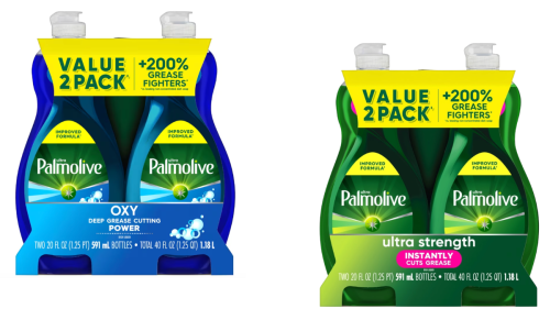 Palmolive dish soaps