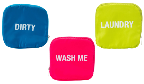 fold-up laundry bags