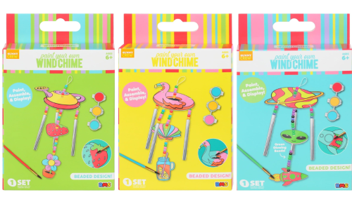 paint-your-own wind chime kits