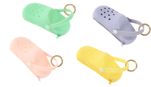 silicone shoe purses