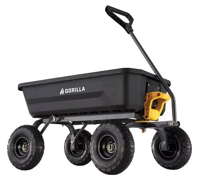 Gorilla Lawn & Garden Dump Cart