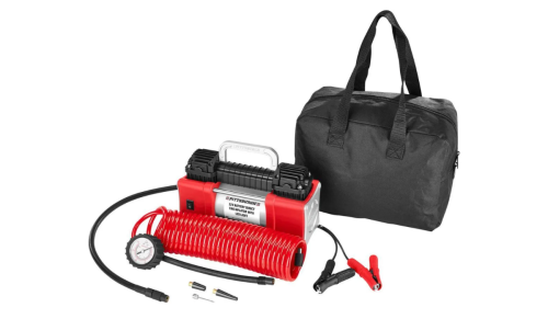 Pittsburgh 12V Battery-Direct Tire Inflator with LED Light