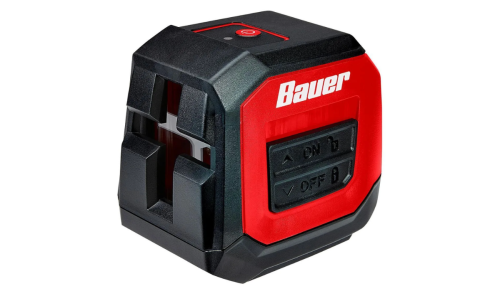 Bauer 30-Foot Cross-Line Laser Level