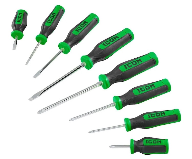 Icon Professional Mechanics Screwdriver Set