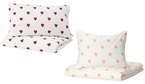 heart bed sheets