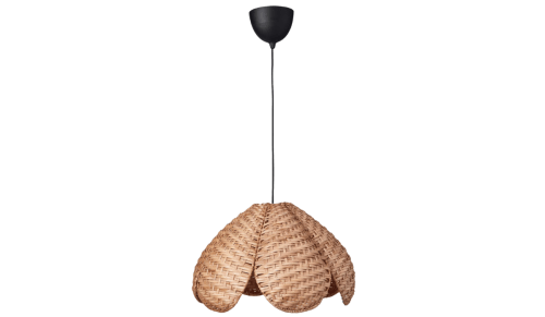 rattan ceiling light