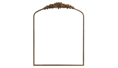 gold ornate mirror