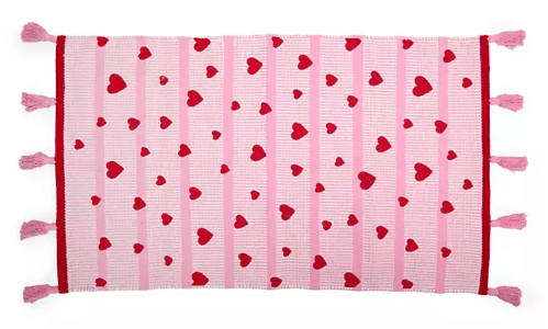 heart rug
