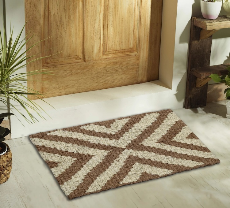 Mainstays 18x30 Chevron Pattern Coir Mat