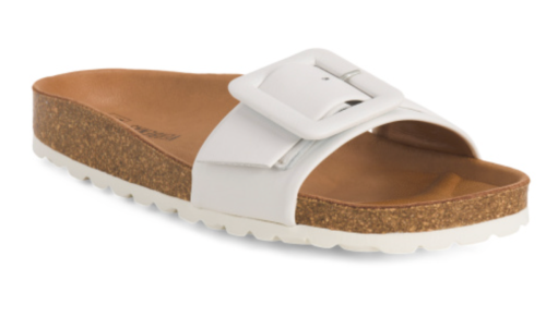 white Birkenstock dupes