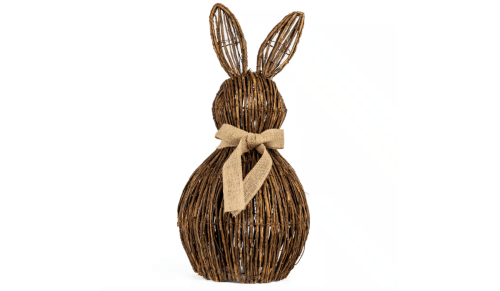 rattan Easter bunny