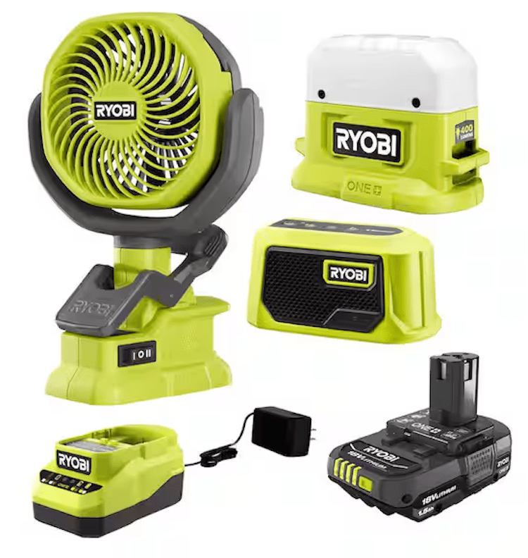 Ryobi 3-Tool Campers Kit 