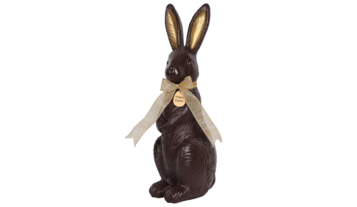 giant chocolate Easter bunny