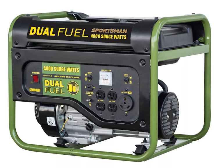 Sportsman 4,000/3,500-Watt Dual-Fuel Portable Generator