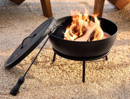 woodburning small pedestal