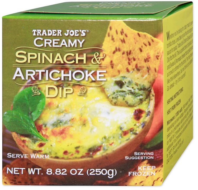 Trader Joe's Creamy Spinach & Artichoke Dip