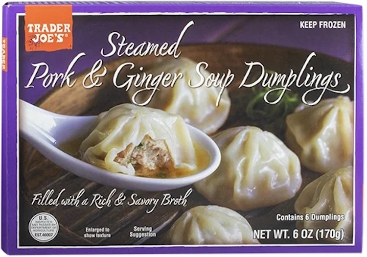 Trader Joe's Steamed Pork & Ginger Soup Dumplings