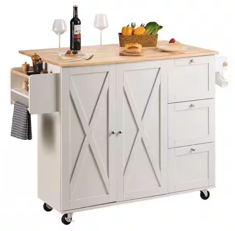 Vevor Kitchen Island Cart