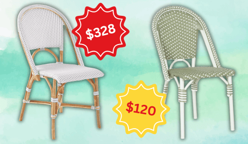 rattan dining chairs
