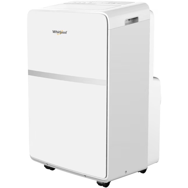 Whirlpool 6500 BTU DOE 115-Volt Vented Small Room Portable Air Conditioner