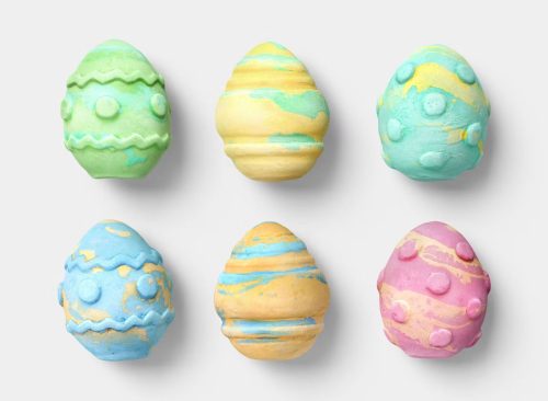 6pc Marble Egg Chalk Set - Sun Squad