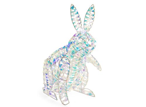 CHRISTIAN SIRIANO NEW YORK 20in Led Sitting Bunny Decor