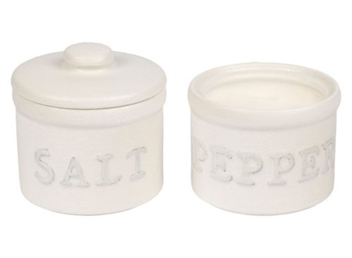 Crofton Ceramic Salt & Pepper Cellars