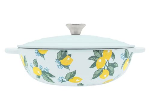 Crofton Farmhouse Cast Iron Braiser - Lemon