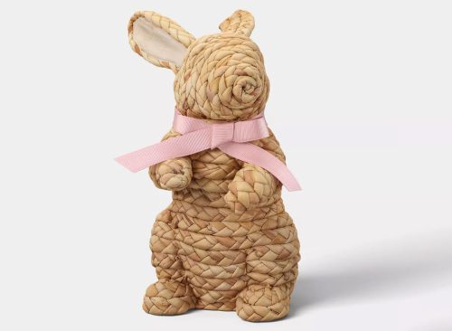 Easter Woven Standing Bunny - Threshold™