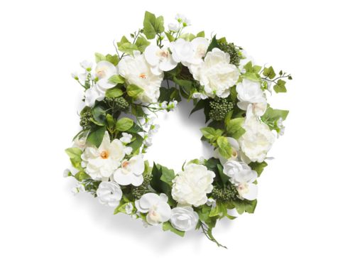 GARDENER'S EDEN 24in Floral Wreath