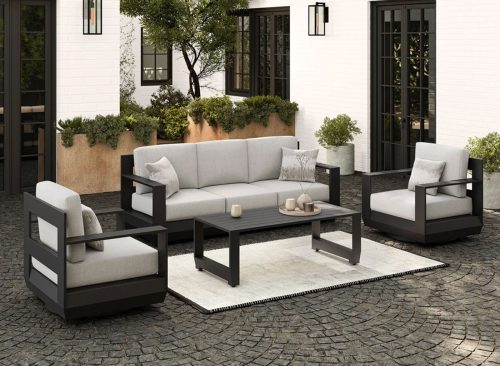 Henredon Calis 4-piece Outdoor Patio Seating Set