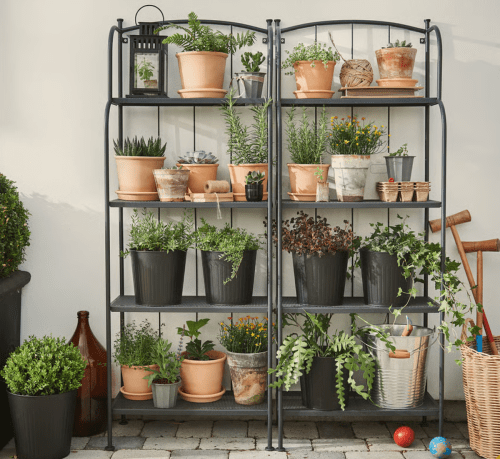 outdoor shelving unit