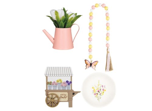 KIRKTON HOUSE Spring Tray Objects - Flower Market