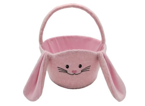 Kirkton House Pink Bunny Character Easter Basket