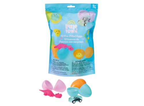 Little Town 12 Pack Easter Pre-filled Eggs