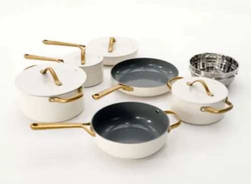 Member's Mark 11-Piece Modern Ceramic Cookware Set