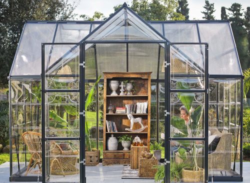 Palram Canopia Victory Orangery 10'x12' Greenhouse and Solarium w/Auto Vent Kit