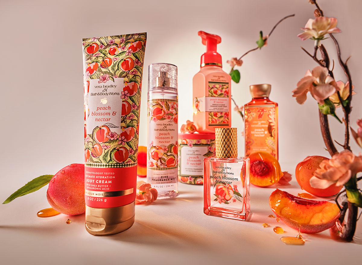 Bath & Body Works Peach Blossom & Nectar Collection