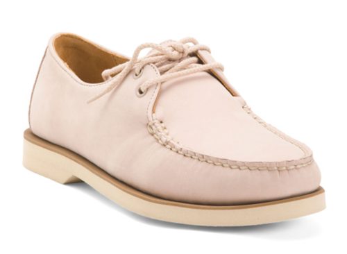 SPERRY Nubuck Leather Captain Sox Shoes