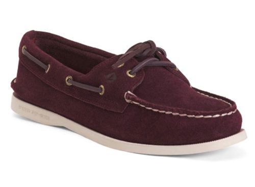 SPERRY Suede Ao 2 Eye Boat Shoes